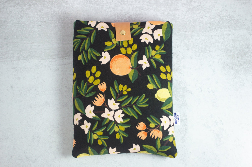 Citrus Book Sleeve - Modern Tally - Book Sleeve