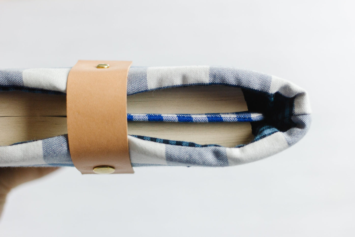 Gingham Book Sleeve - Modern Tally - Book Sleeve