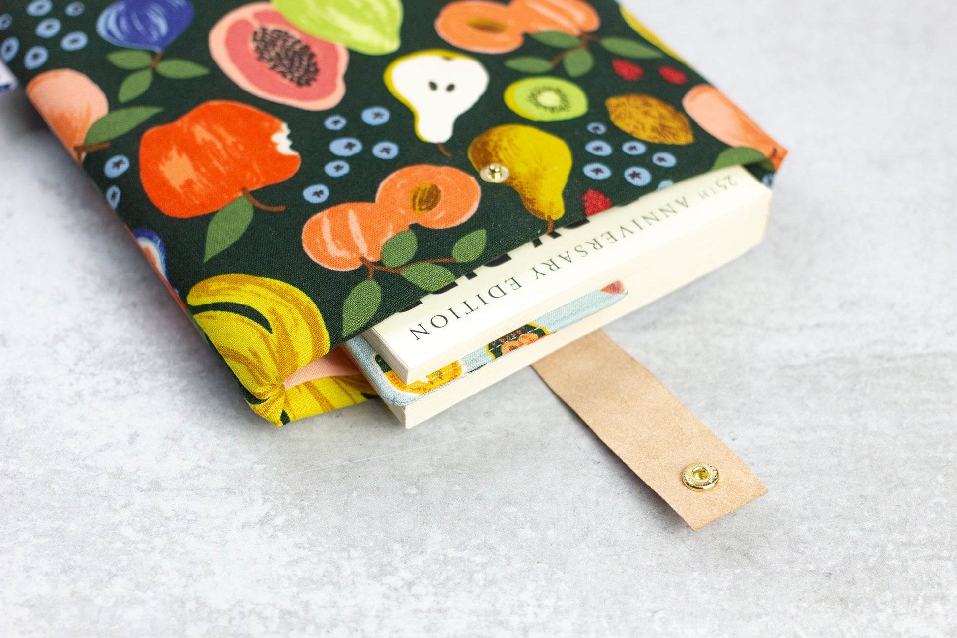 Fruit Salad Book Sleeve - Modern Tally - Book Sleeve