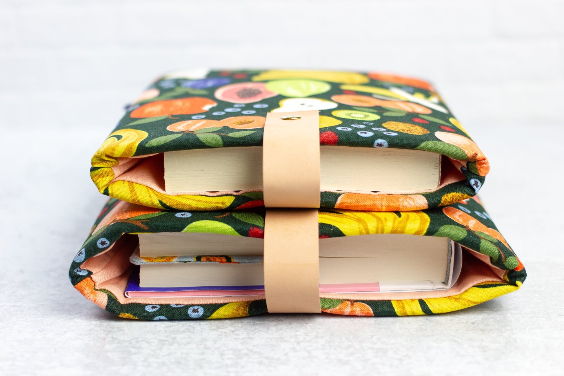 Fruit Salad Book Sleeve - Modern Tally - Book Sleeve