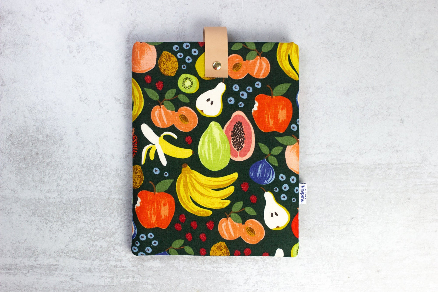 Fruit Salad Book Sleeve - Modern Tally - Book Sleeve