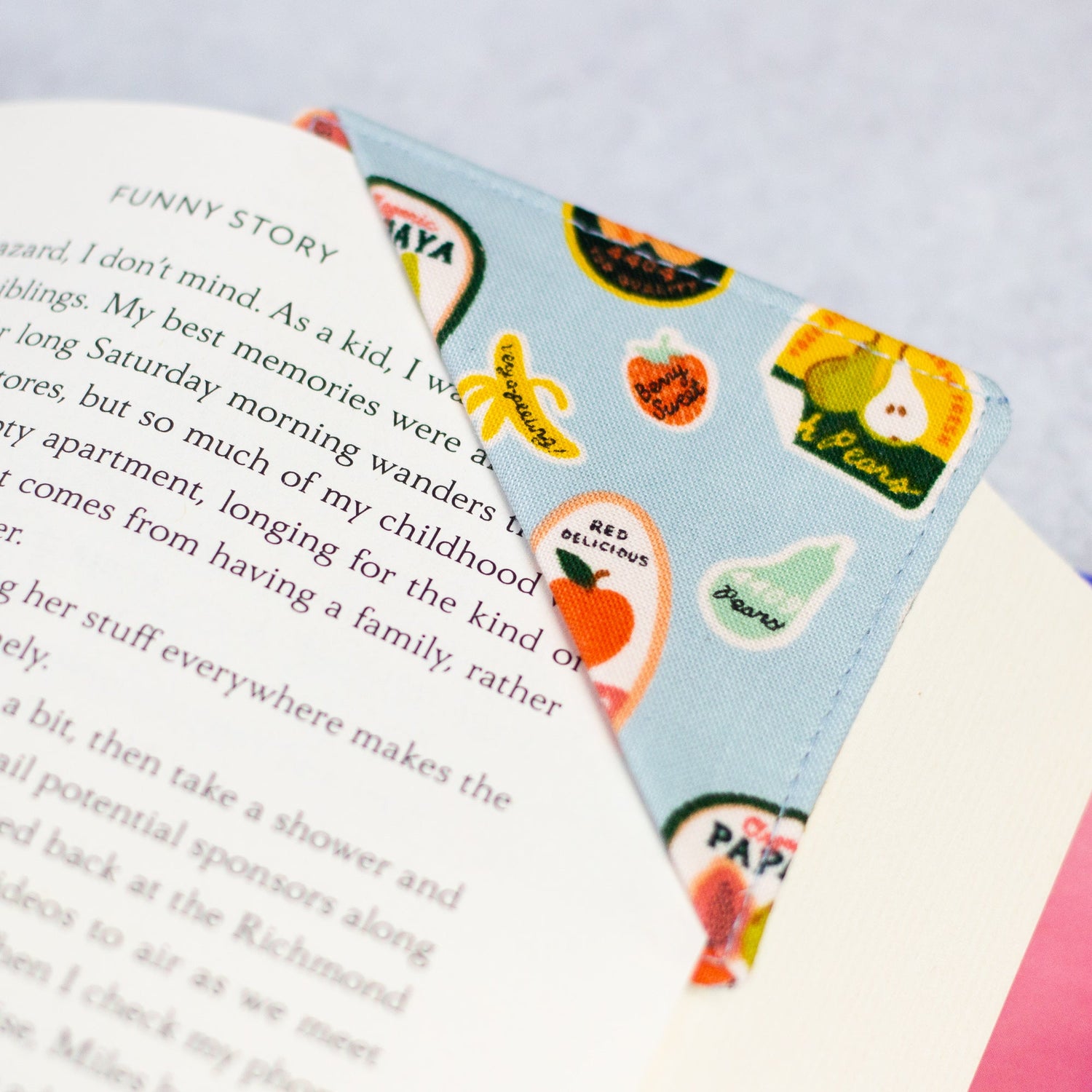 Fruit Stickers Bookmark - Modern Tally - Bookmark