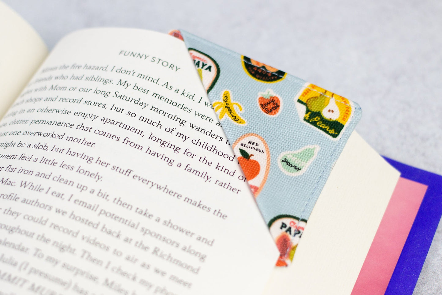 Fruit Stickers Bookmark - Modern Tally - Bookmark