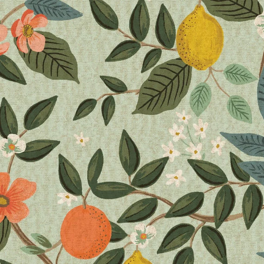 Rifle Paper Co - Bramble - Citrus Grove - Canvas - Mint