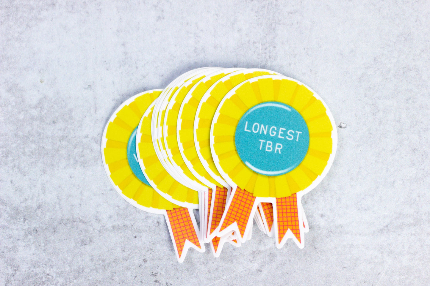 Longest TBR Sticker - Modern Tally - Sticker