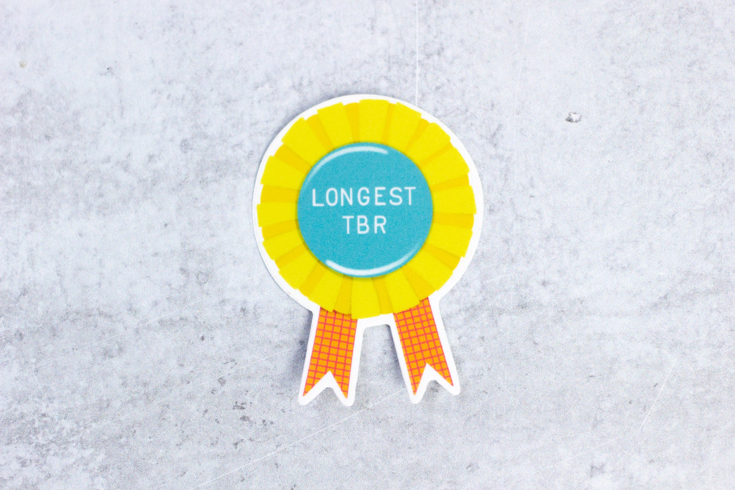 Longest TBR Sticker - Modern Tally - Sticker