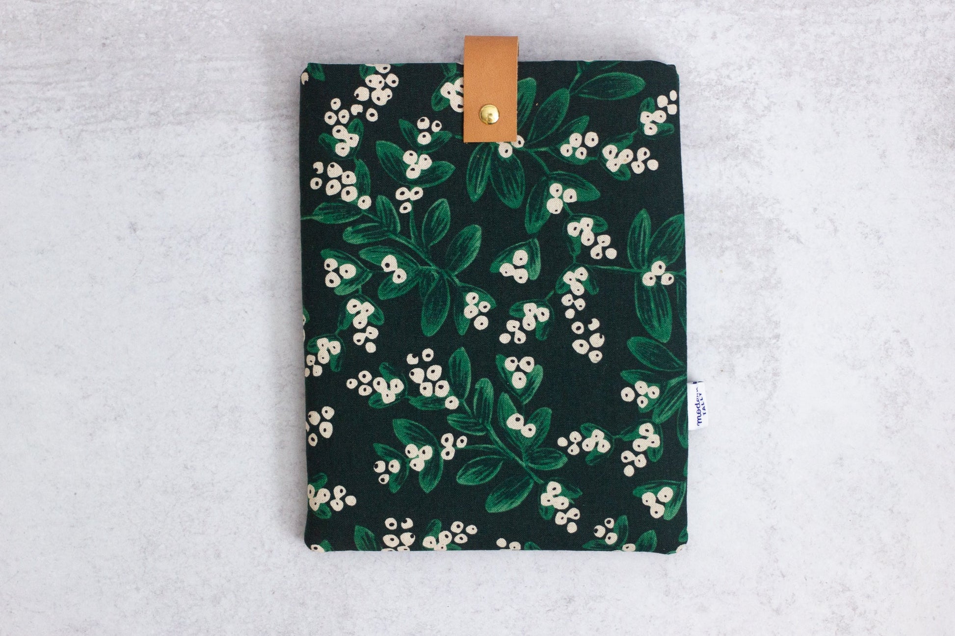 Mistletoe Book Sleeve - Modern Tally - Book Sleeve