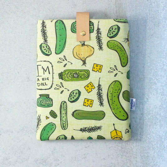 Pickle Book Sleeve - Modern Tally - Book Sleeve