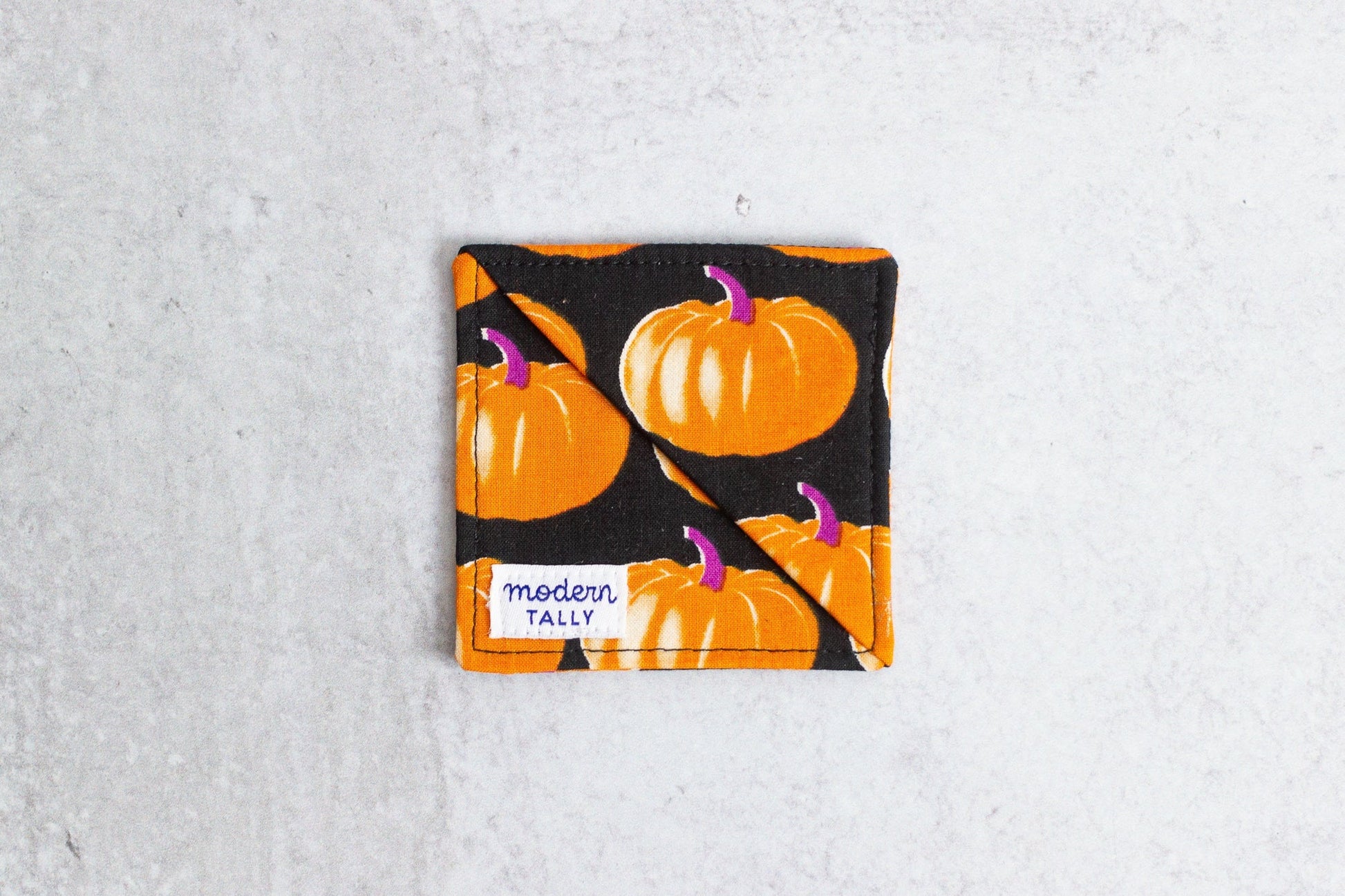 Pumpkin Corner Bookmark - SECONDS - Modern Tally - Bookmark