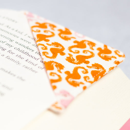 Seahorse Bookmark - Modern Tally - Bookmark