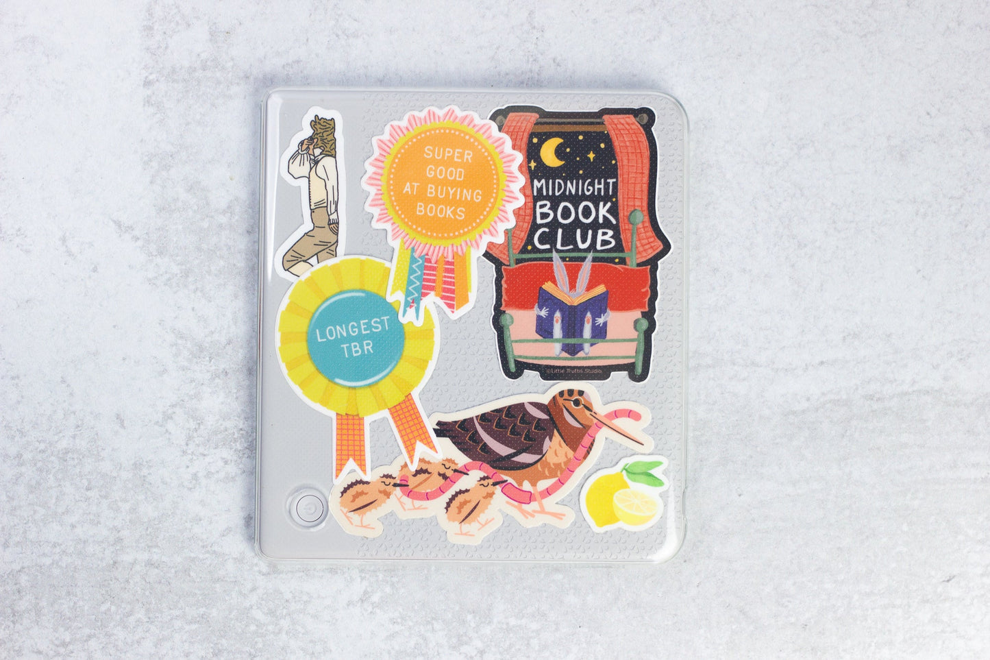 Super Good At Buying Books Sticker - Modern Tally - Sticker