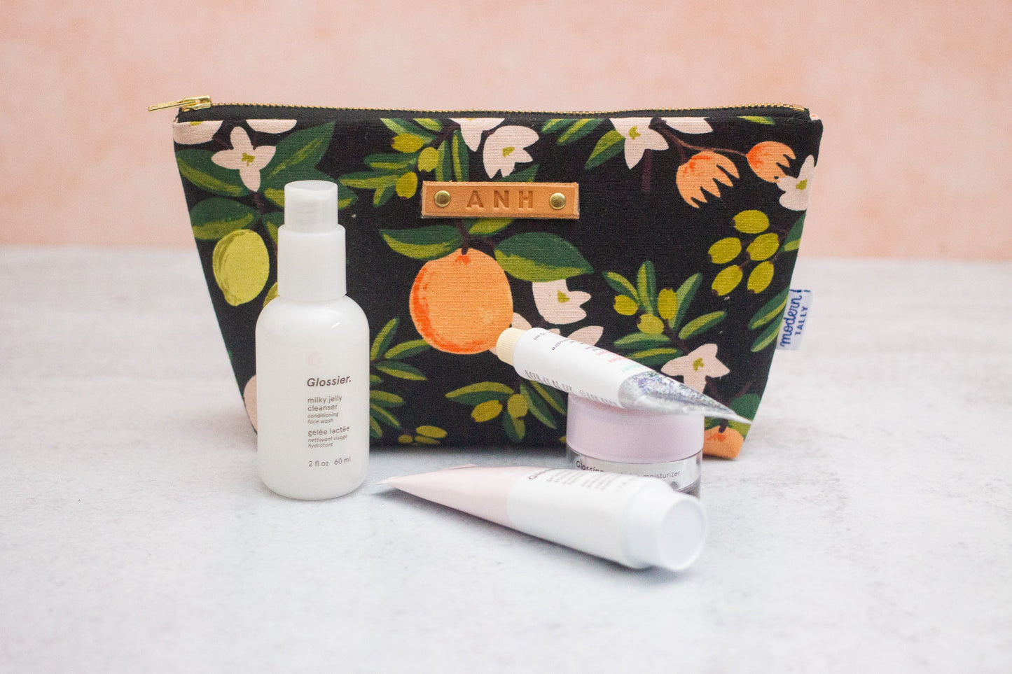 Citrus Makeup Bag