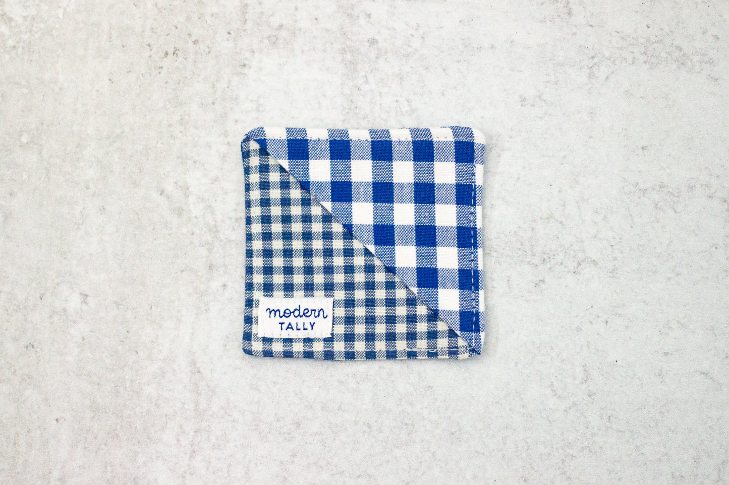 Gingham Corner Bookmark - Modern Tally