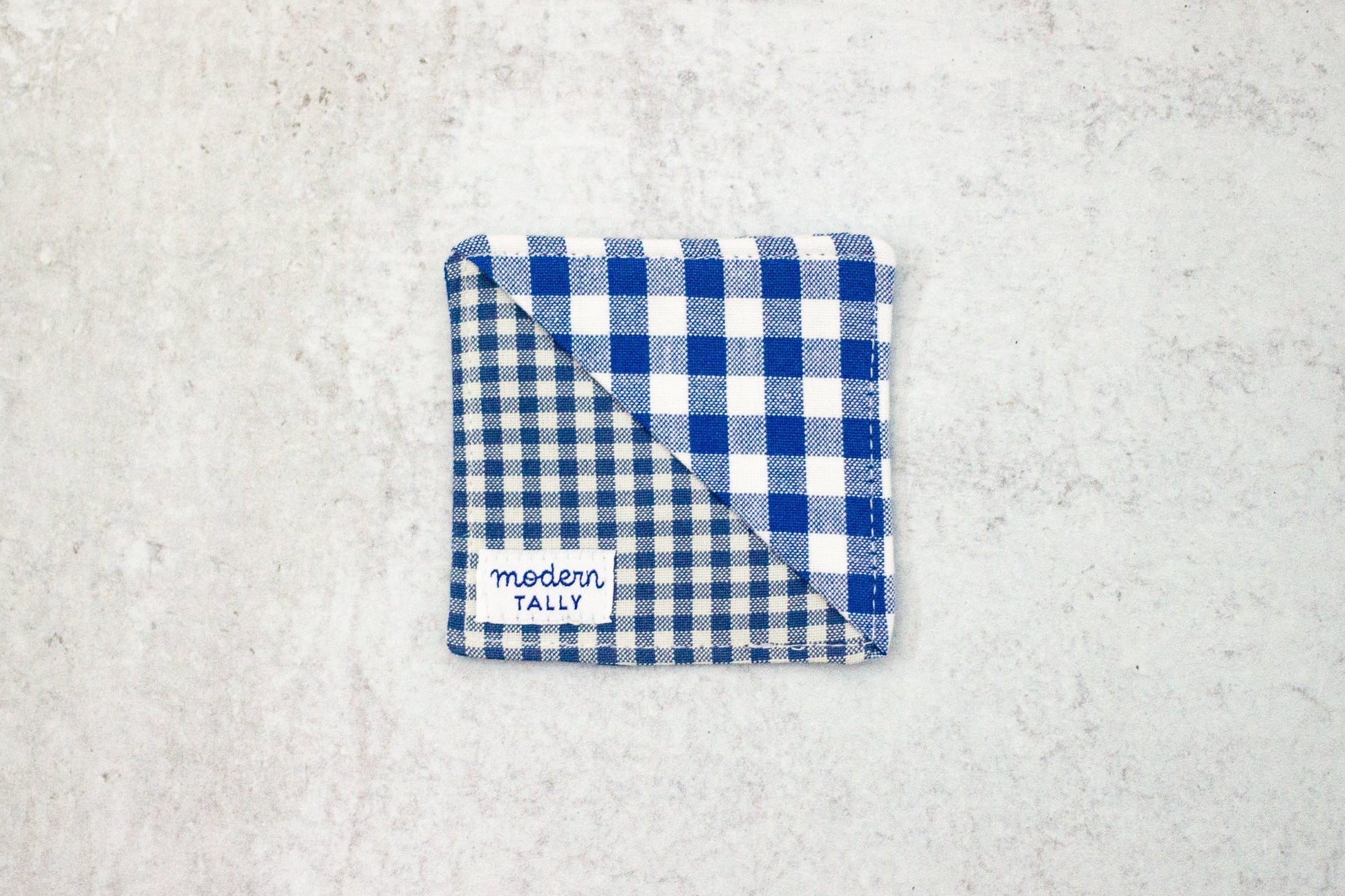 Gingham Corner Bookmark - Modern Tally
