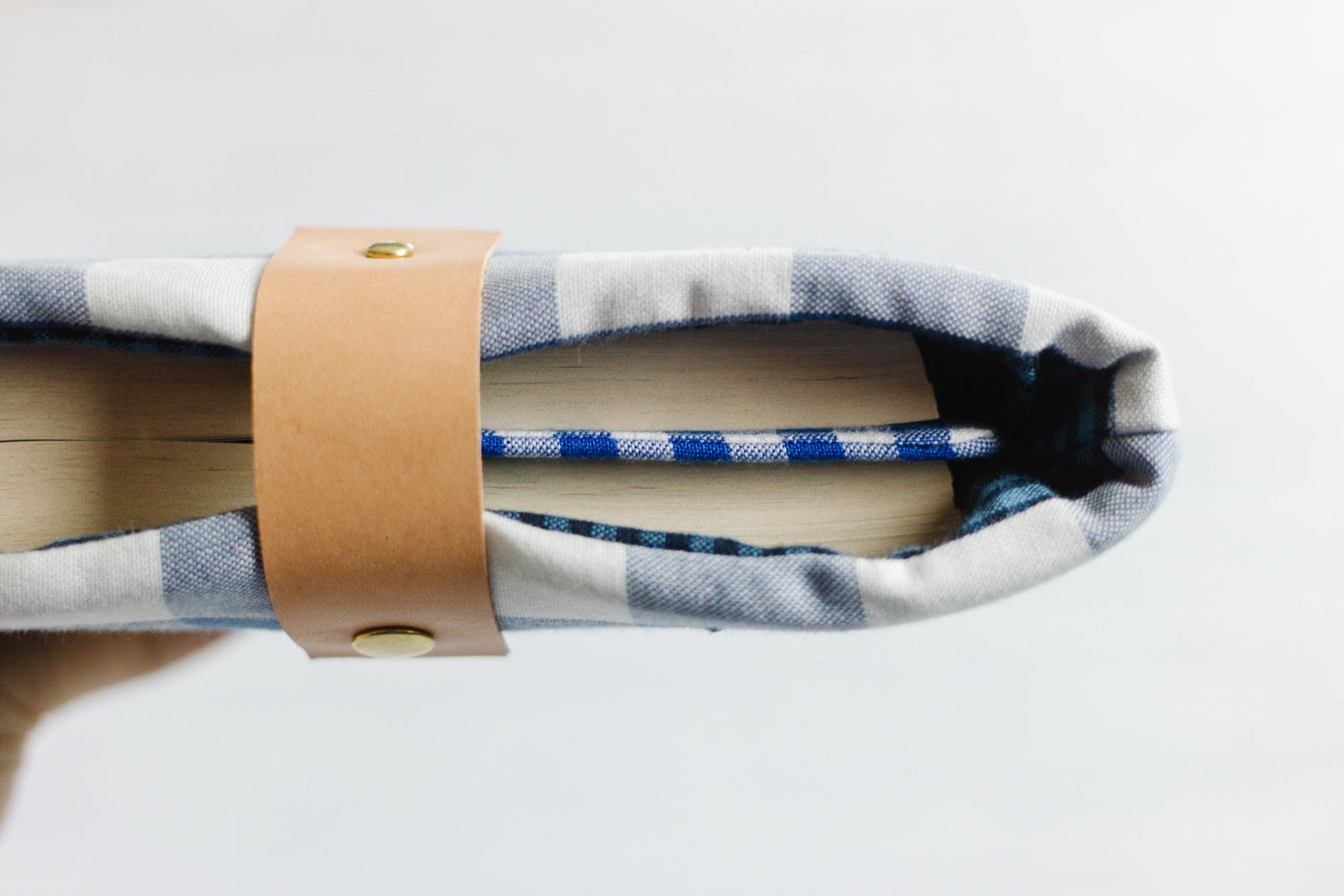 Gingham Corner Bookmark - Modern Tally