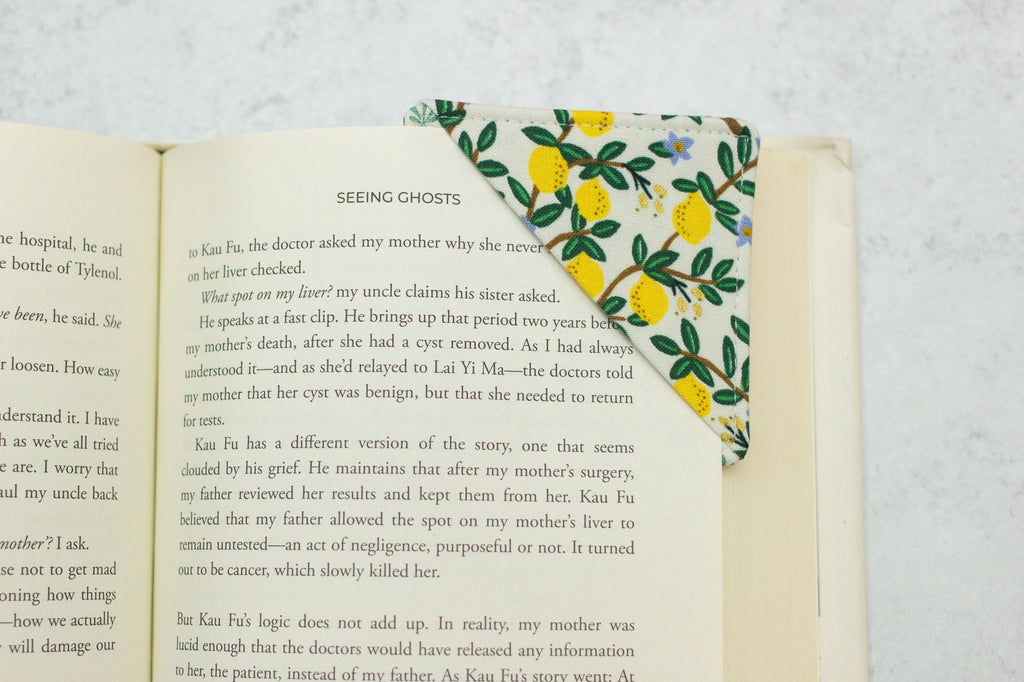 Lemons Corner Bookmark - Modern Tally