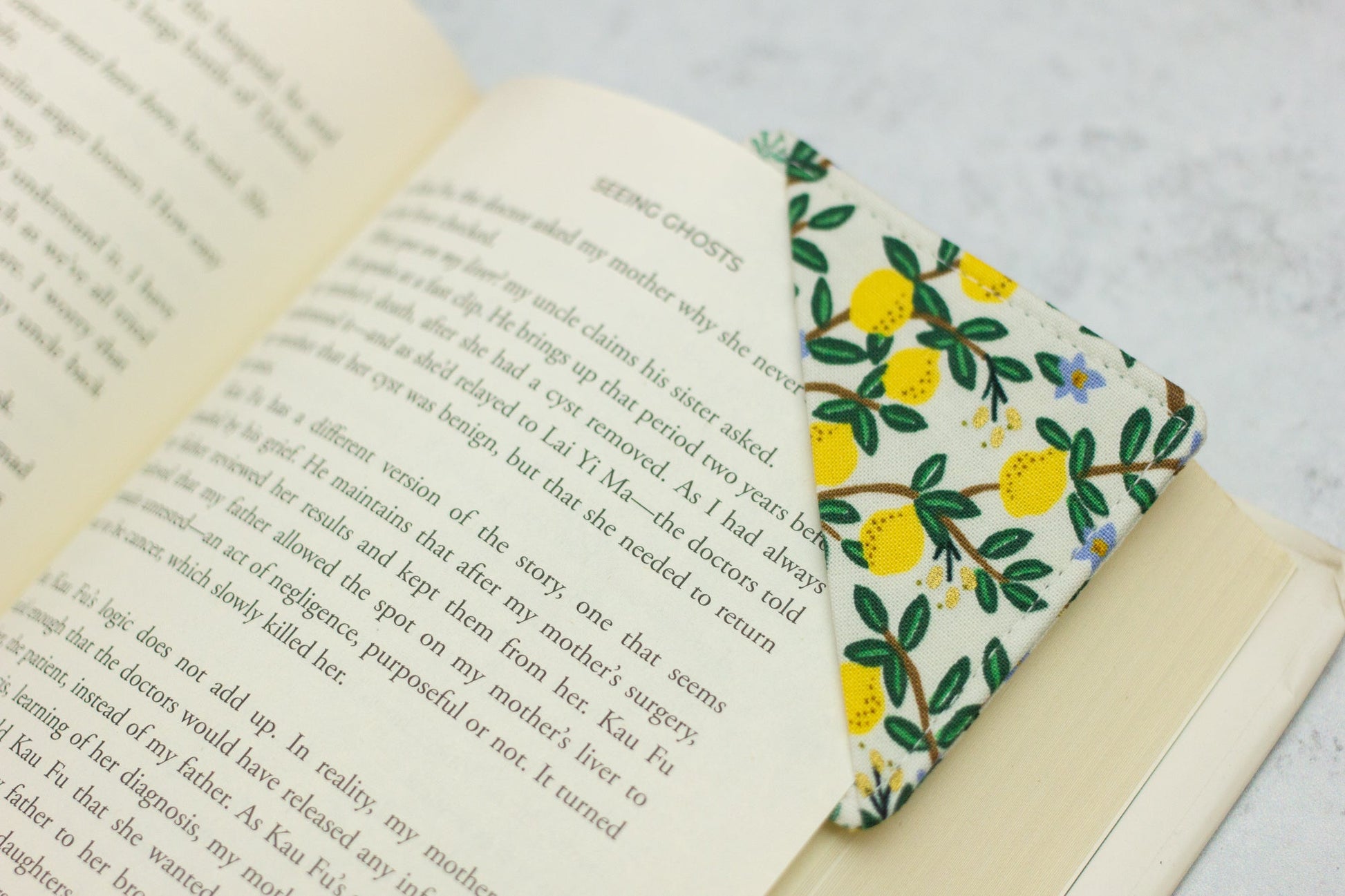 Lemons Corner Bookmark - Modern Tally
