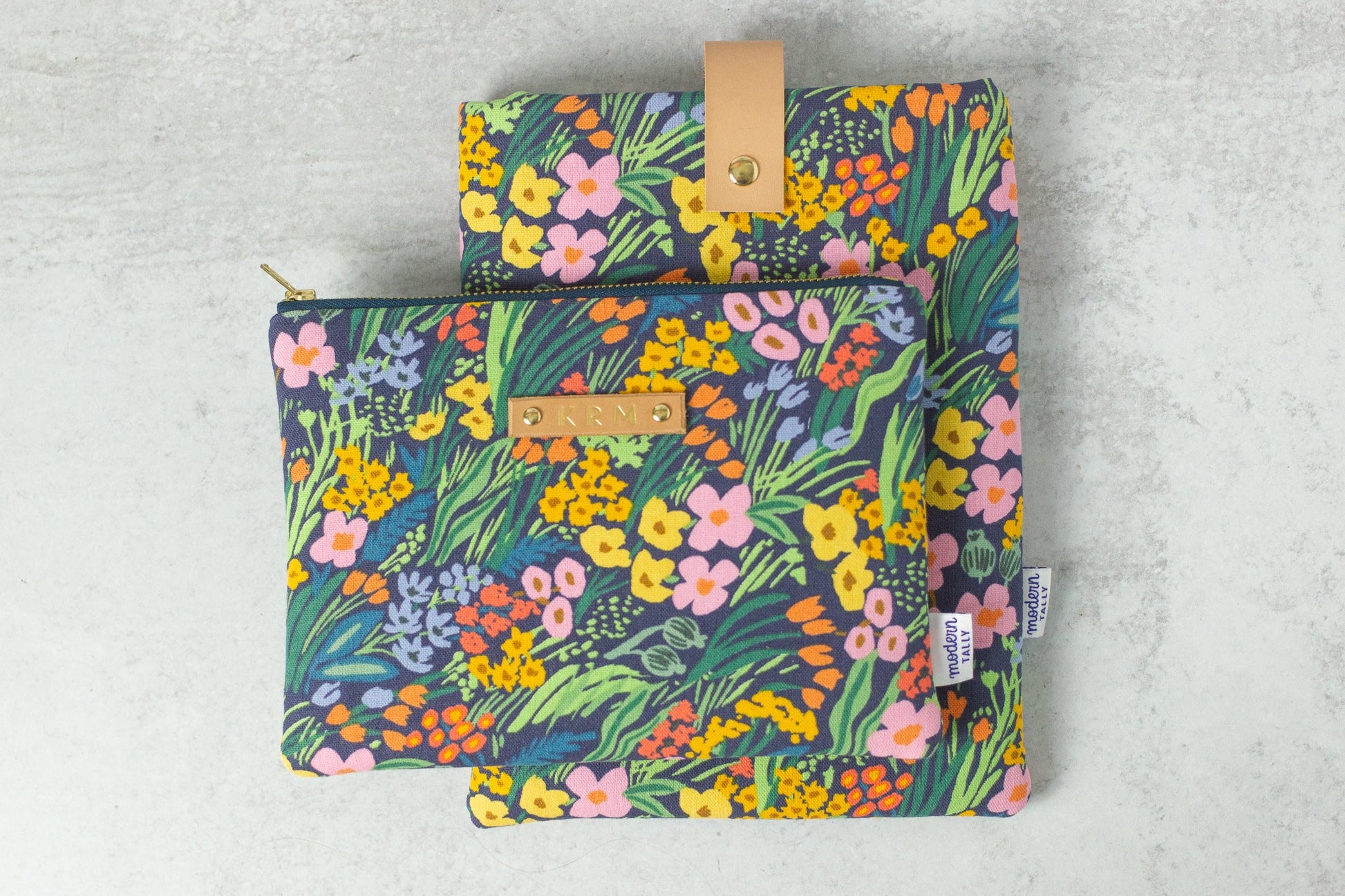 Meadow Bookworm Bundle - Modern Tally - kindle case and book sleeve