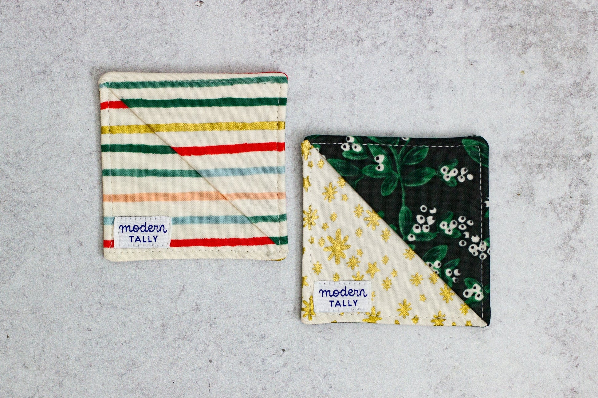 Mistletoe Corner Bookmark - Modern Tally