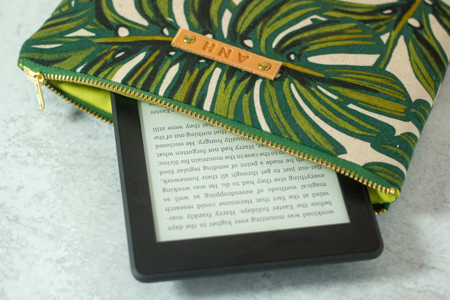 Monstera eReader Case - Modern Tally - Kindle Case