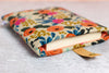 Natural Rosa Book Sleeve - Modern Tally - Book Sleeve