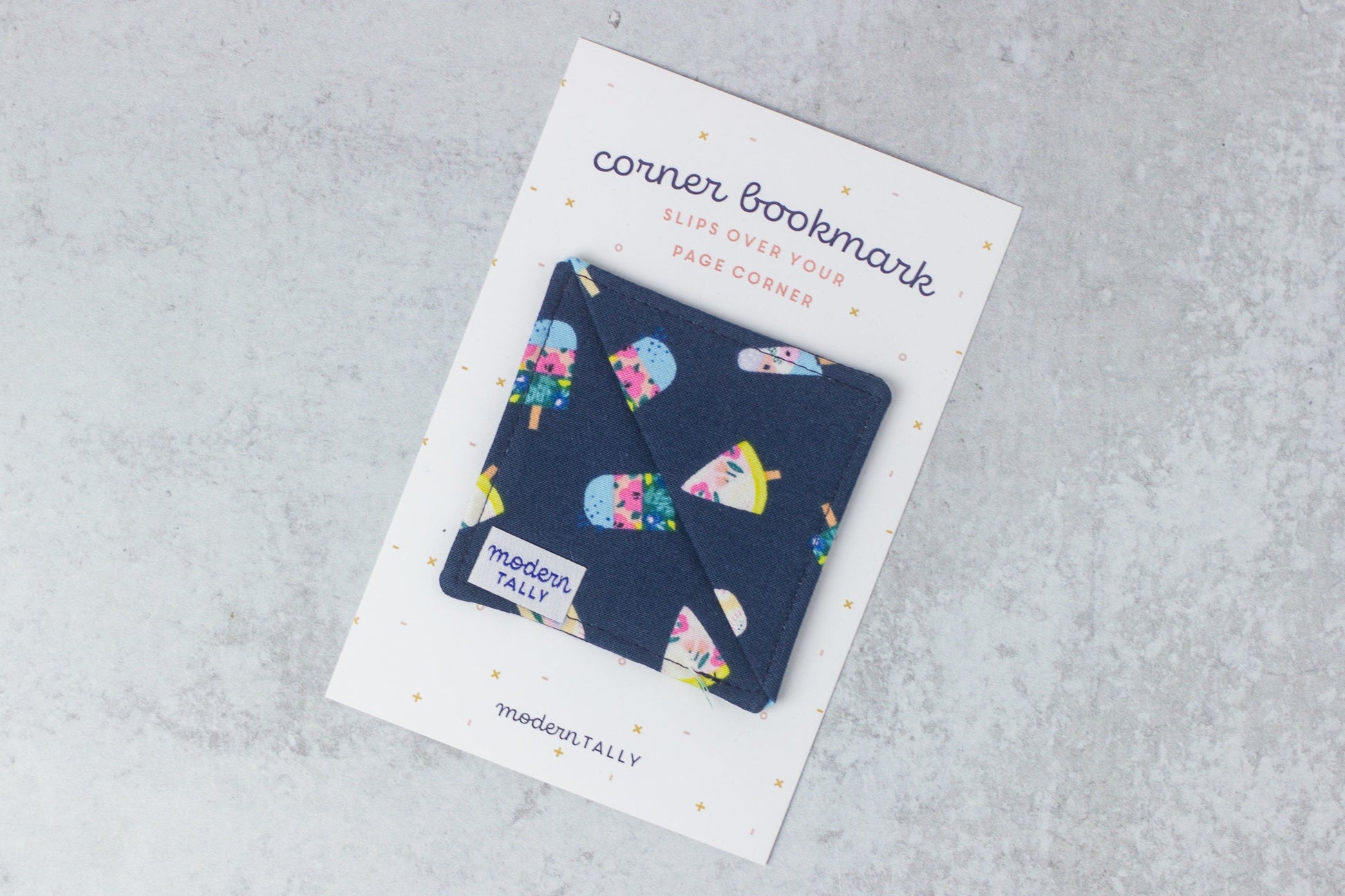 Popsicle Corner Bookmark - Modern Tally