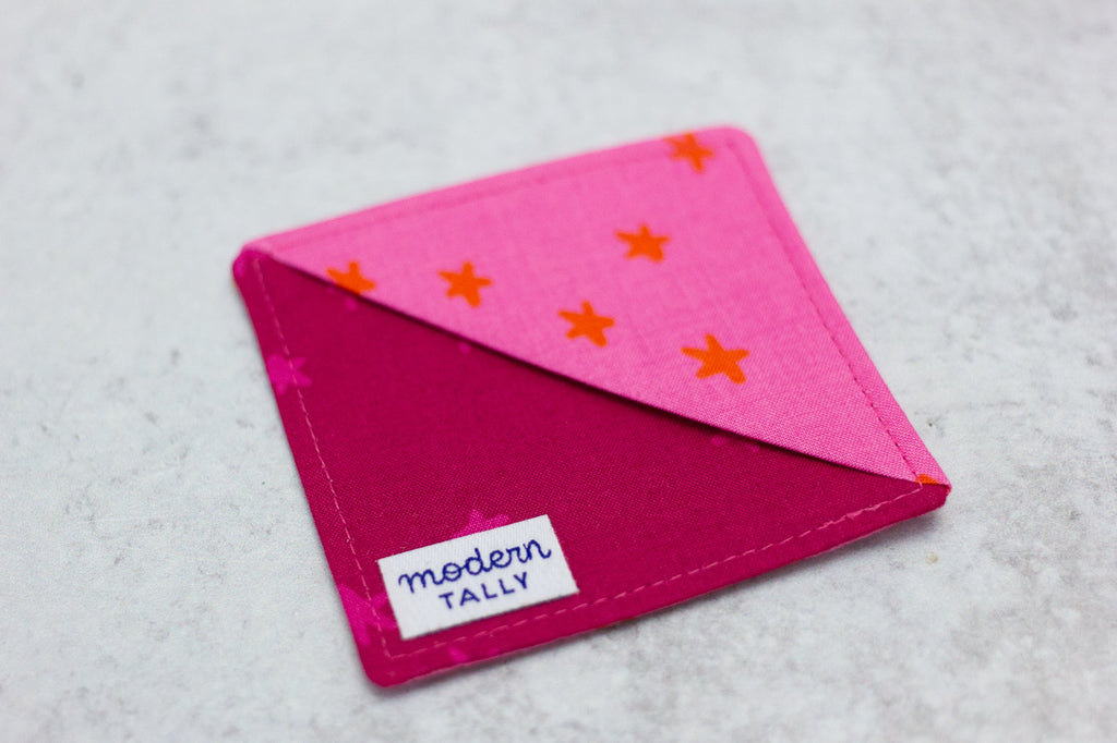 Starry Bookmark in Pink - Modern Tally - Bookmark