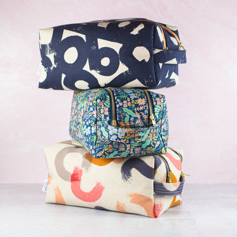Double Zip Toiletry Cases