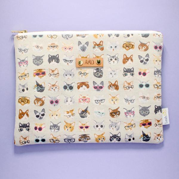 Cats with Glasses Catch-All Clutch