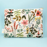 Garden Catch-All Clutch, Natural