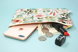 Garden Catch-All Clutch, Natural