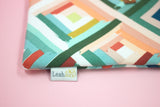 Peachy Rainbow Catch-All Clutch