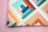 Peachy Rainbow Catch-All Clutch