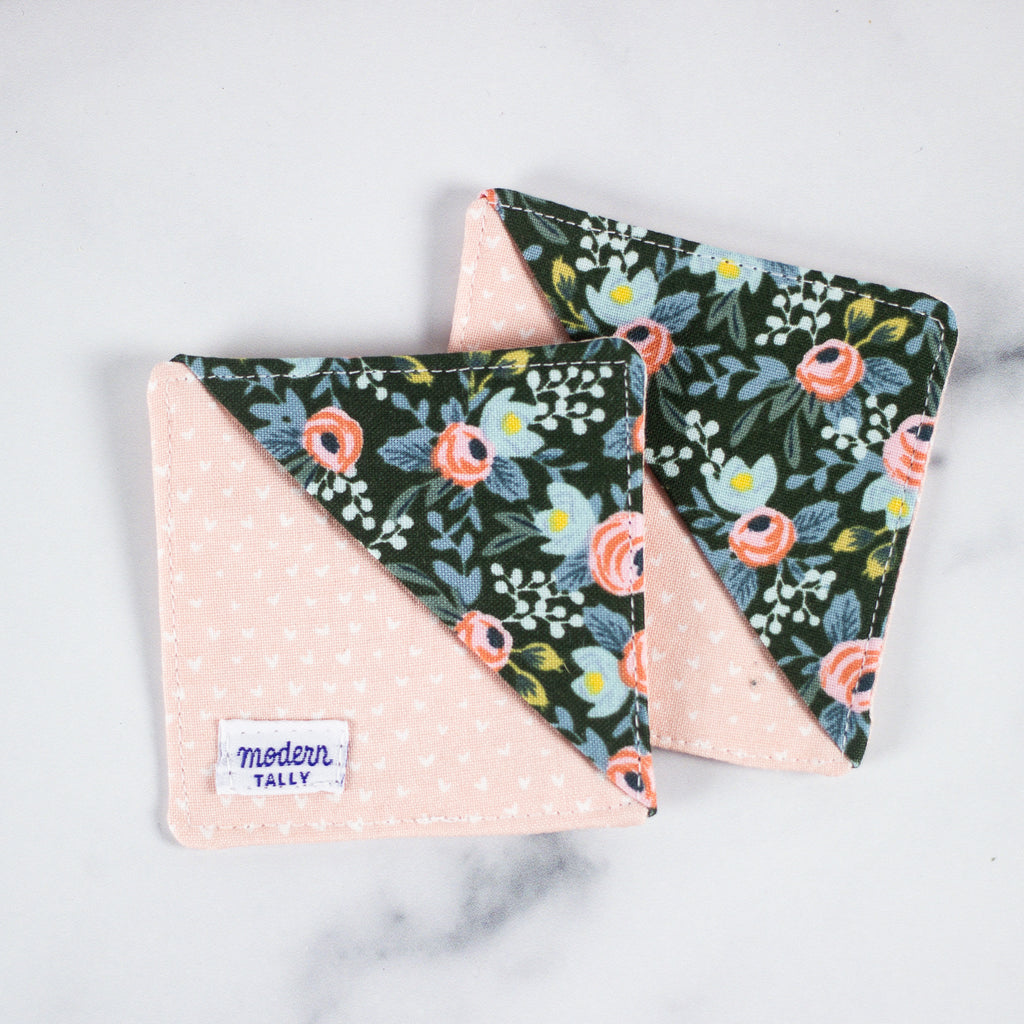 Hunter Rosa Corner Bookmark, pink