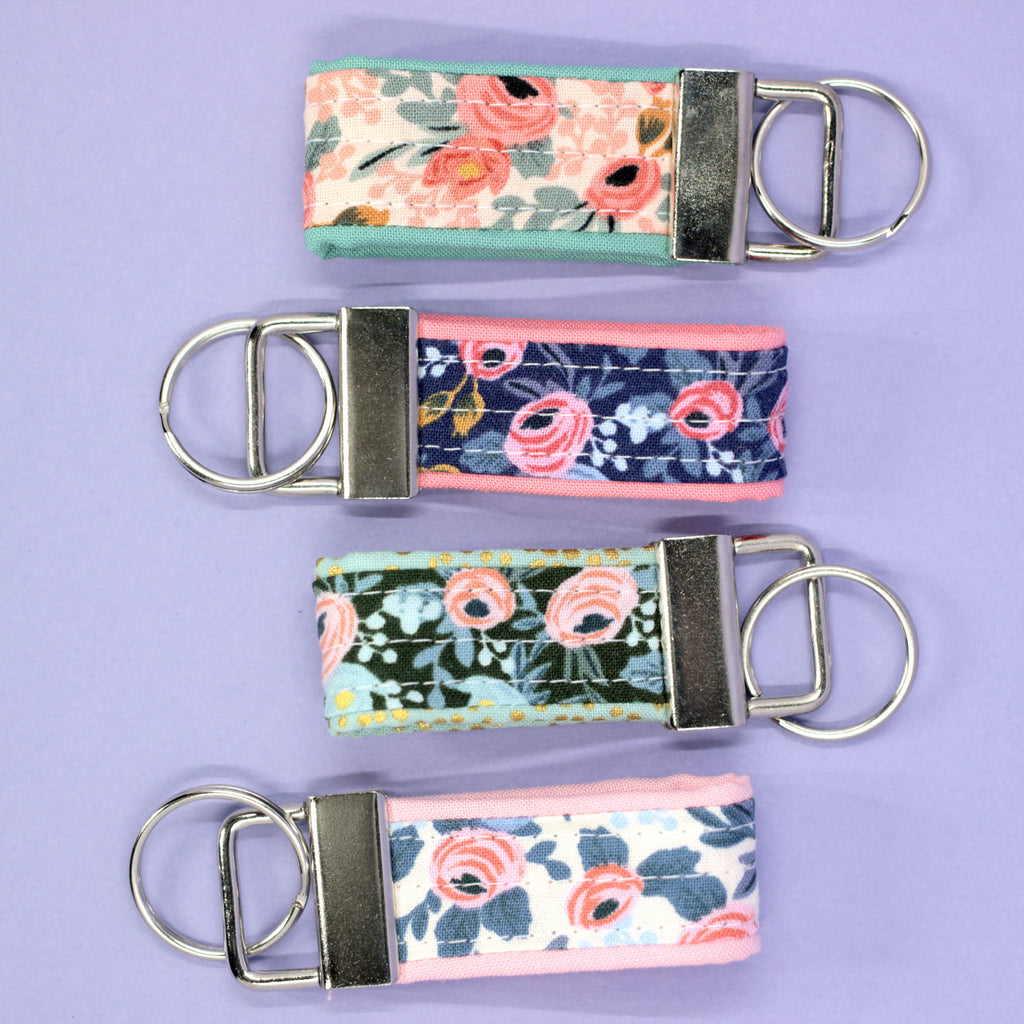 Mini Key Fob, Set of 4